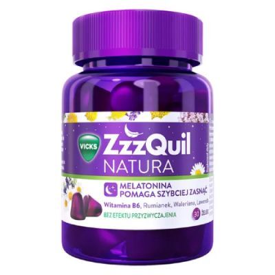 Vicks ZzzQuil Natura, 30 żelek