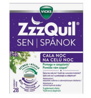 Vicks ZzzQuil SEN Cała noc, 28 tabl. KRÓTKA DATA 30.11.2026