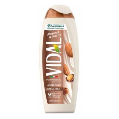 Vidal Almond & Karite Żel pod prysznic z masłem shea i olejem migdałowym, 600 ml