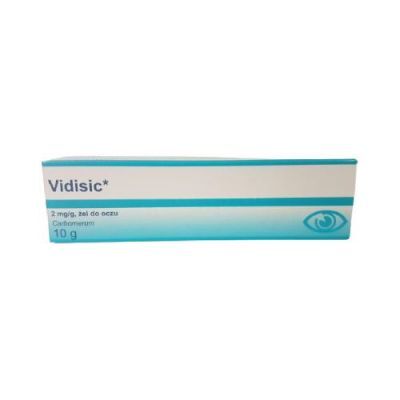 VIDISIC Żel do oczu 2mg/g, 10g Delfarma