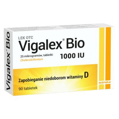 VIGALEX BIO 1000 I.U. 90 tabletek