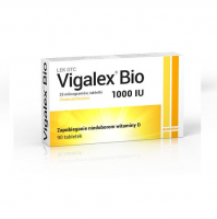VIGALEX BIO 1000 I.U. 90 tabletek DATA WAŻNOŚCI 30.08.2024