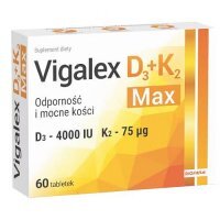 Vigalex D3+K2 Max, 60 tabl.