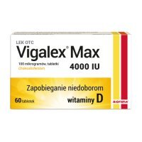 VIGALEX MAX 4000 I.U. 60 tabletek witamina D