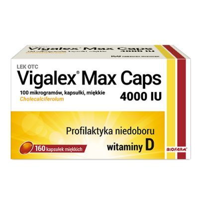 Vigalex Max Caps 4000, 160 kapsułek