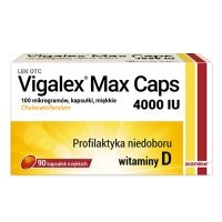 Vigalex Max Caps 4000 IU, 90 kaps.