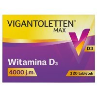 VIGANTOLETTEN MAX Witamina D 4000 j.m. 120 tabletek
