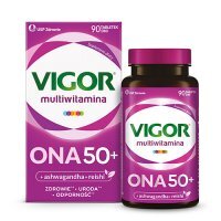 VIGOR Multiwitamina ONA 50+, 90tabl.