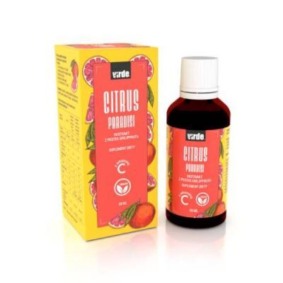 Virde Citrus Paradisi Ekstrakt z pestek grejpfruta z witaminą C, 50 ml