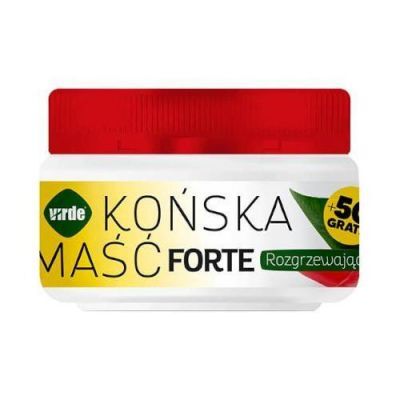 VIRDE Końska maść forte rozgrzewająca, 350g + 50g