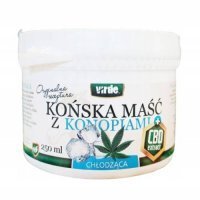 VIRDE Końska maść z konopiami + CBD chłodząca, 250ml