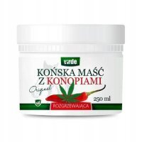 VIRDE KOŃSKA maść z konopiami + CBD rozgrzewająca 250 ml