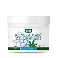 Virde Końska maść z konopiami chłodząca, 250 ml