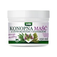 VIRDE Maść konopna z żywokostem i gojnikiem, 250ml