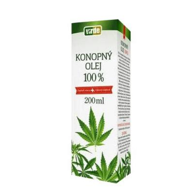 Virde Olej z konopi 100%, 200 ml