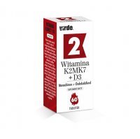 VIRDE Witamina K2MK7 + D3  60 tabletek
