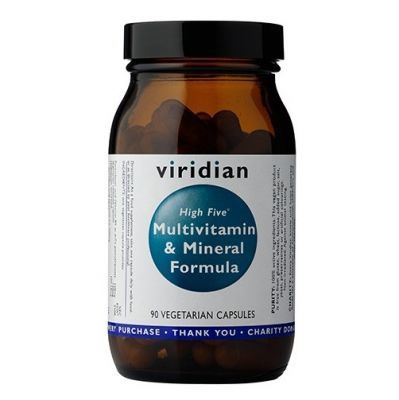 VIRIDIAN High Five Multivit & Mineral Formula Multiwitaminy i Minerały 90 kapsułek