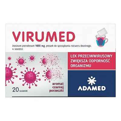 VIRUMED Proszek do sporządzania roztworu doustnego, 20 sasz.