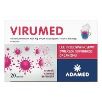 VIRUMED Proszek do sporządzania roztworu doustnego, 20 sasz.