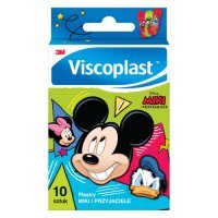 VISCOPLAST MIKI I PRZYJACIELE Plastry dla dzieci 10 sztuk