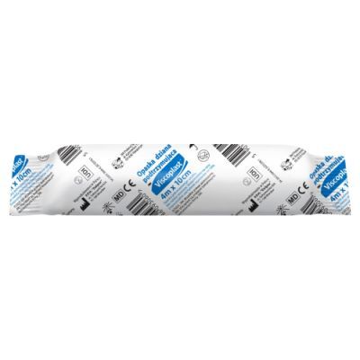 Viscoplast Opaska dziana podtrzymująca 4 m x 10 cm, 1 szt.