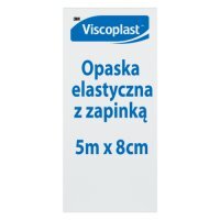 Viscoplast Opaska elastyczna z zapinką 5 m x 8 cm, 1 szt.