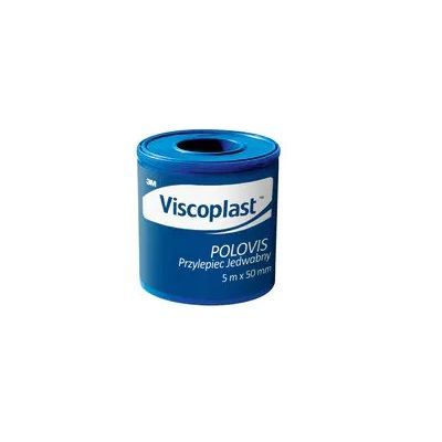 VISCOPLAST POLOVIS przylepiec jadwabny 5 cm x 5 m