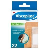 VISCOPLAST TURYSTYCZNY Plastry 22 sztuki