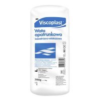 VISCOPLAST Wata opatrunkowa bawełniana wiskozowa 200 g