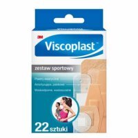 VISCOPLAST Zestaw Sportowy Plastry, 22 sztuki