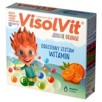 VISOLVIT JUNIOR o smaku pomarańczowym 10 saszetek
