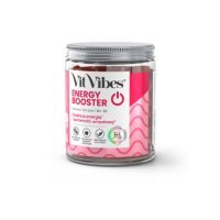 Vit Vibes Energy Booster żelki smak truskawkowy, 60 szt.