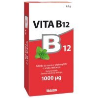 VITA B12 1000 mcg 100 tabletek do ssania