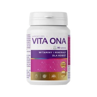 Vita Ona Witaminy i minerały dla kobiet, 90 tabl.