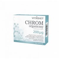 VITADIET Chrom organiczny 200 mcg 60 tabletek