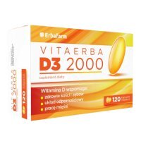 VitaErba D3 2000, 120 kaps. miękkich