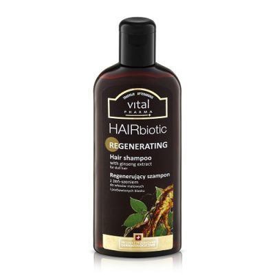 VITAL PHARMA+ HAIRBIOTIC Regenerujący szampon ŻEŃ-SZEŃ 250 ml