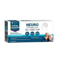 Vital Senior Neuro B-complex + Jod, 30 tabl.