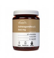 VITALER'S Ashwaghanda 9% 600 mg 60 kapsułek