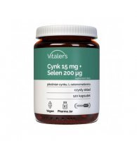 VITALER'S Cynk + Selen organiczny 120 kapsułek