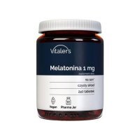 VITALER'S Melatonina 1 mg, 240tabl. KRÓTKA DATA 04.03.2025