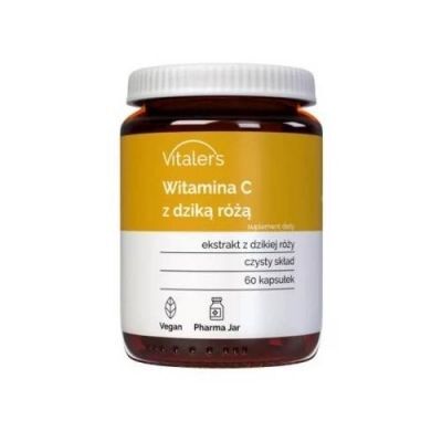 VITALER'S Witamina C z dziką różą, 60kaps.