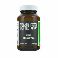 VITAMIN BOTTLE Cynk organiczny, 60 kapsułek KRÓTKA DATA 15.03.2025