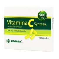 Vitamina C 500mg, 10kapsułek