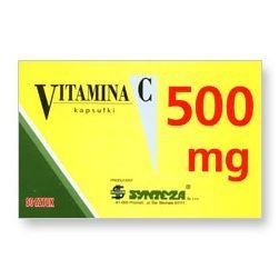 VITAMINA C 500 mg SYNTEZA 10 kapsułek