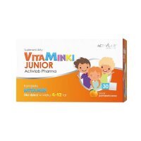 VitaMinki Junior o smaku pomarańczowym 30 saszetek x 3g Activlab