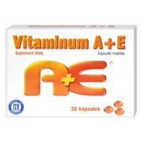 VITAMINUM A+E HASCO, 30 kaps.