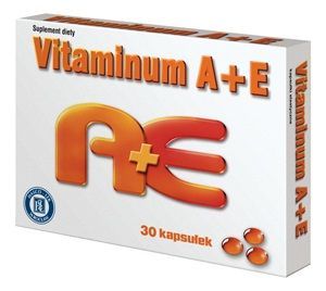 VITAMINUM A+E HASCO 30 kapsułek, niedobór witamin
