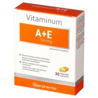 Vitaminum A+E Strong, 30 kaps.