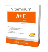 VITAMINUM A+E STRONG 30 kapsułek Starpharma